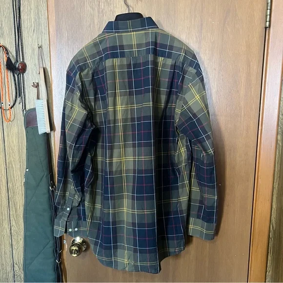 Barbour men’s button down size XL NWOT - Picture 5 of 6